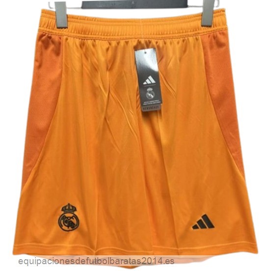 Nuevo 2ª Pantalones Real Madrid 24/25 Naranja Baratas